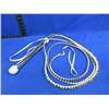 Image 1 : Braided Leather Whip - 128" From Handle to Thong