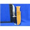 Image 3 : Buck 119 USA Fixed Blade Knife with Customized Leather Sheath