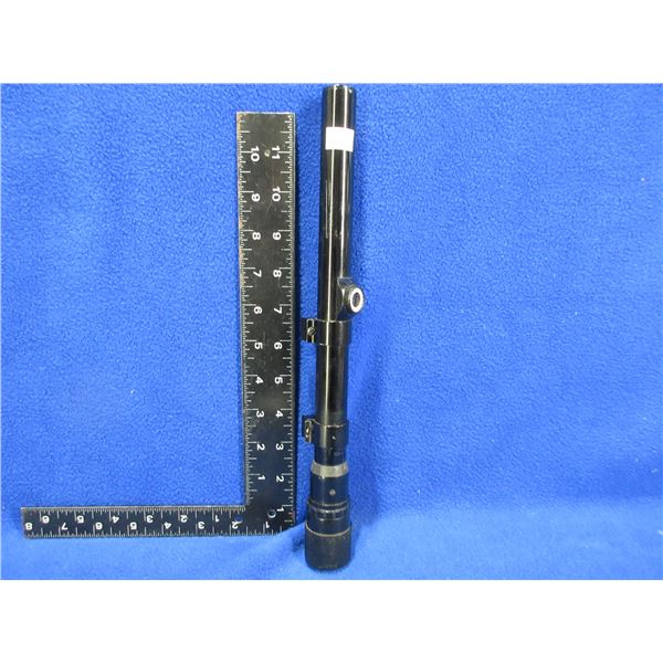 Vintage Weaver V22-A Scope with Rings - Appears Clear, Duplex Reticle