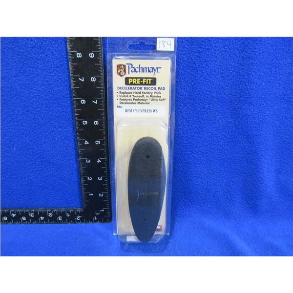 NEW - Pachmayr Pre-Fit Decelerator Recoil Pad - Fits Rem. 870 Express WS
