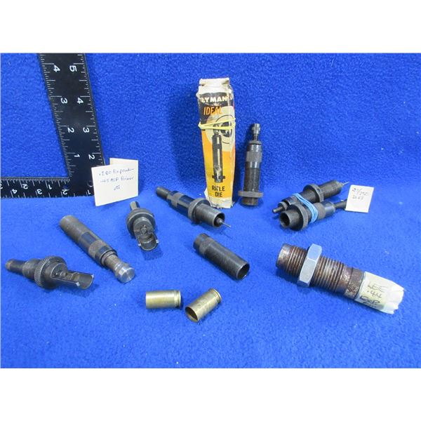 Lot of Misc. Reloading Dies - 22-250, 45 ACP, 222 Rem. 44 Expander, Etc.
