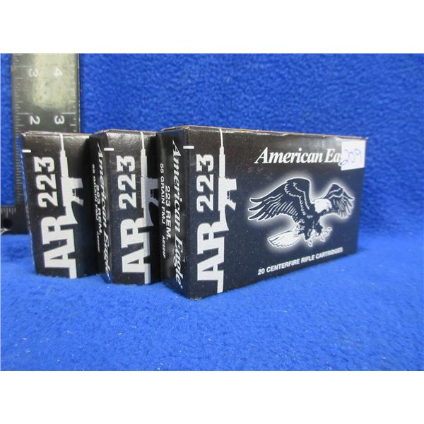 223 Rem. 55gr FMJ Federal (Pick Up or Ship by UPS Only)