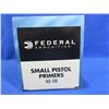 Image 2 : Federal No. 100 Small Pistol Primers (Pick Up or Ship by UPS Only)