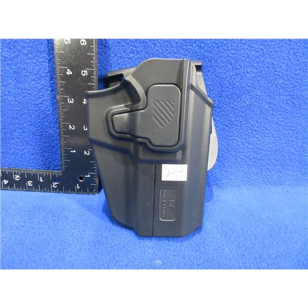 Gun & Flower RH Holster for Compact & Subcompact Pistols