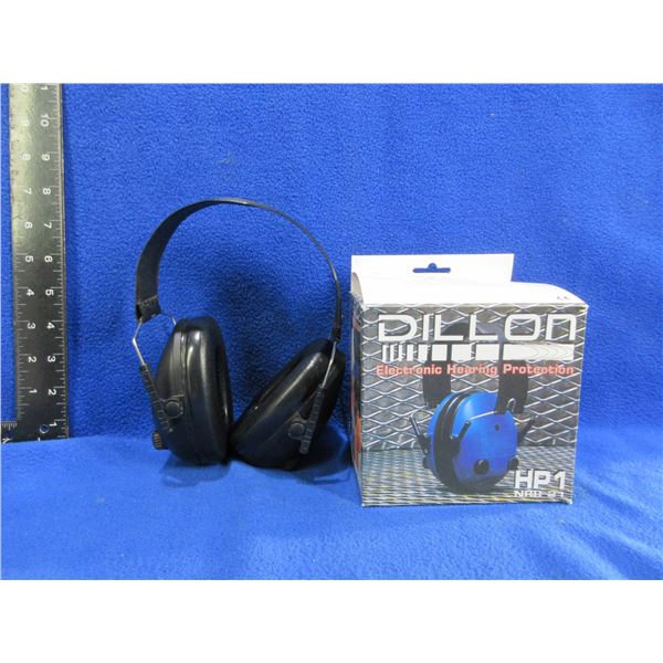 Dillon Electronic Hearing Protection Headset HP1 - Tested Working