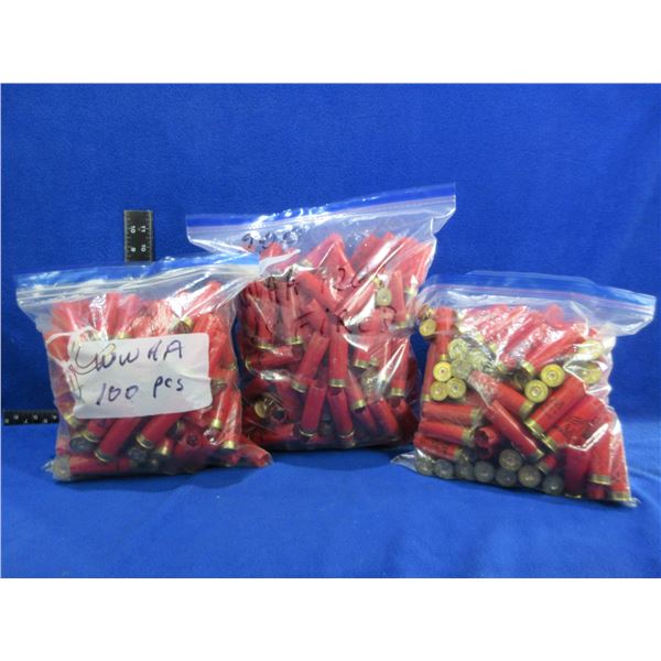 400 - 12 Gauge 1x Fired Winchester AA Shotshell Hulls