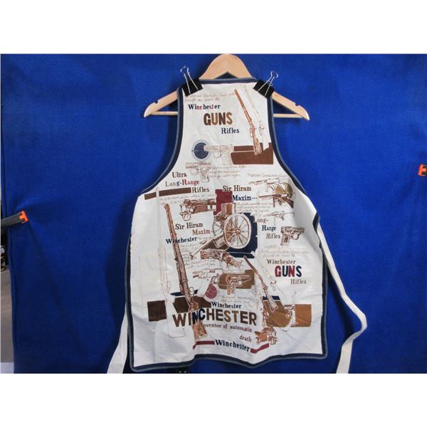 Winchester Guns Rifles Apron - Inventor of Automatic Death