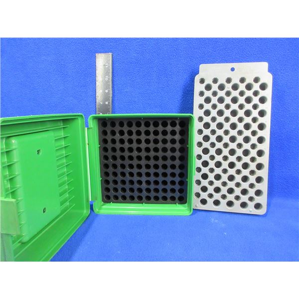 MTM R100 Ammo Box and MTM 150 Reloading Block