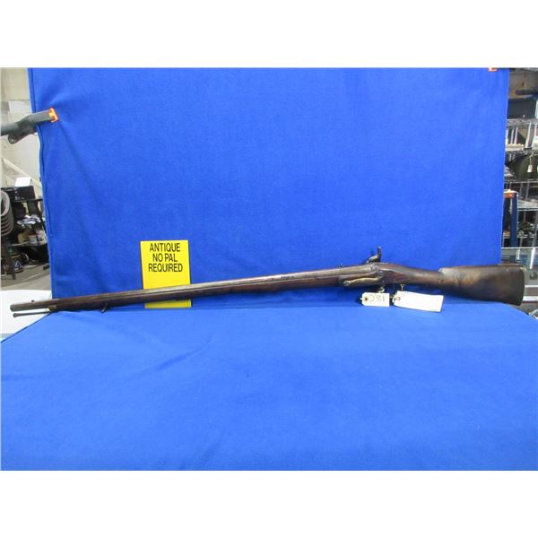 Antique - Nepalese-Gurkha Brown Bess Percussion Musket in Approx 75 Cal.