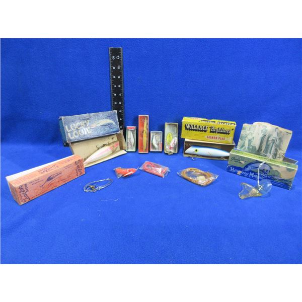 Lot of Misc. Vintage Lures with Original Packaging