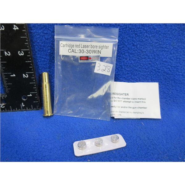 NEW - 30-30 Win. Cartridge Red Laser Bore Sight with Batteries