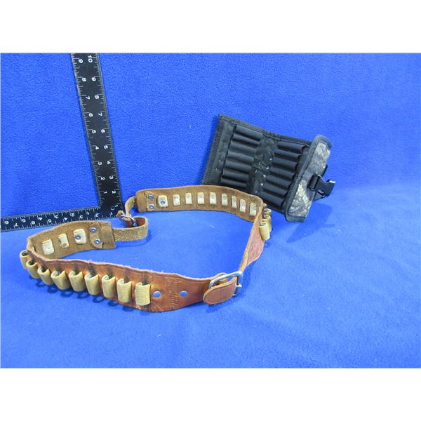 Cooper Weeks CB5 Leather Ammo Belt & Allen Ammo Pouch