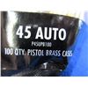 Image 2 : NEW - Brass Only - 45 Auto Unprimed Federal - Bag of 100