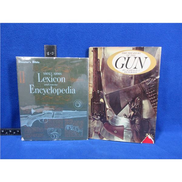 2 Books - Shooter's Bible Small Arms Lexicon, The Treasury of the Gun