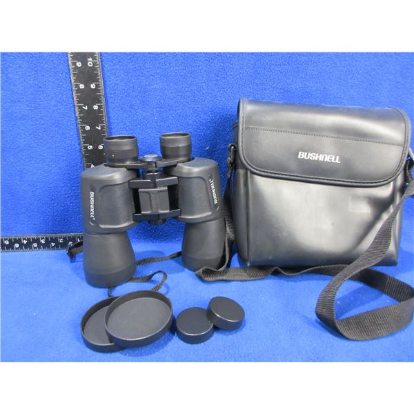 Bushnell 16x50 Binoculars with Lens Covers, Soft Case and Neck Strap