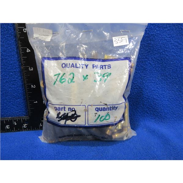 Brass Only - 7.62X39 Unprimed - Bag of 100