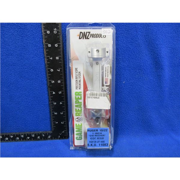 NEW - Game Reaper Scope Mount - Ruger 10/22, 1", Medium