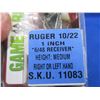 Image 2 : NEW - Game Reaper Scope Mount - Ruger 10/22, 1", Medium