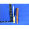 Image 1 : J. Marttiini Finland Fillet Knife with Leather Sheath - 6" Blade