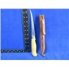 Image 2 : J. Marttiini Finland Fillet Knife with Leather Sheath - 6" Blade