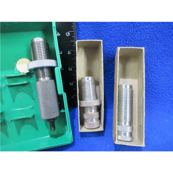 3 Dies - RCBS 357 Hot Shot Seat, CH Tool 222 Rem. Seater & 250-3000 Seater