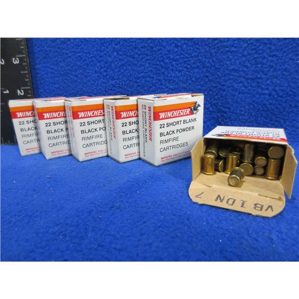 22 Short Blank Black Powder Winchester (Pick Up or Ship by UPS Only)
