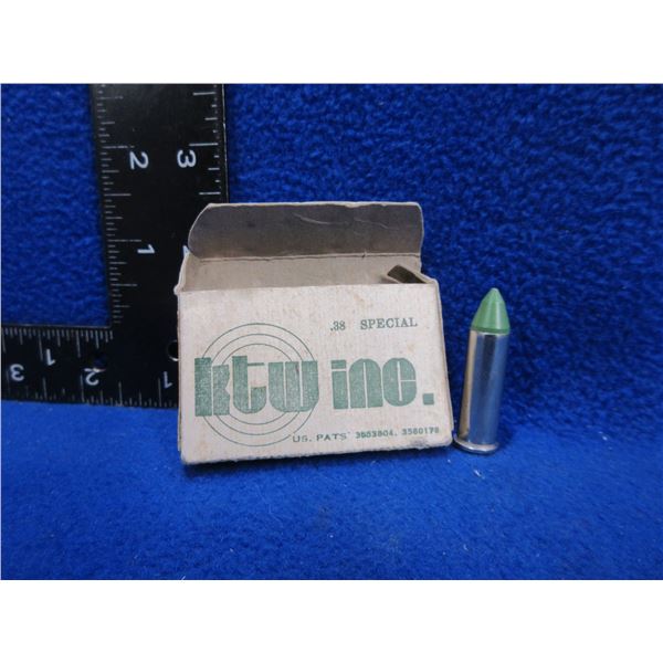 Collector Ammo - 38 Spl 90gr Metal Piercing (Pick Up or Ship by UPS Only)