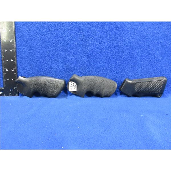 2 S&W "N" Frame Hogue Monogrips and an A2 Style Pistol Grip