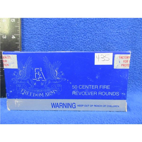 NEW - Brass Only - 454 Casull Unprimed Freedom Arms - Box of 50