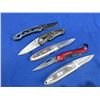 Image 2 : 4 Folding Lock Blade Knives and 1 Folding Blade Knife
