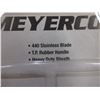 Image 2 : Meyerco Blackie Collins Folding Lockback Gut Hook Knife with Sheath