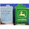 Image 3 : 3 Vintage Match Box Holders - John Deere, A.H. McVeigh, Unknown