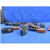 Image 2 : Lot of 16 Misc. Leather Belt Keepers