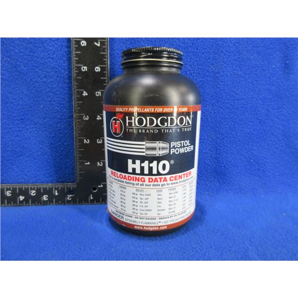 Hodgdon H110 Pistol Powder - 680 Grams Including Tub