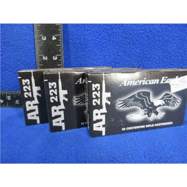 223 Rem. 55gr FMJ Federal (Pick Up or Ship by UPS Only)