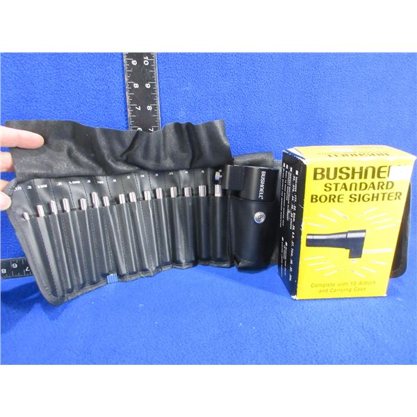 Bushnell Standard Bore Sighter with 15 Arbors and Carry Case