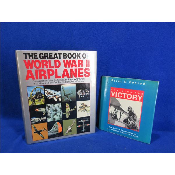 2 Books - Training for Victory, The Great Book of WWII Airplanes