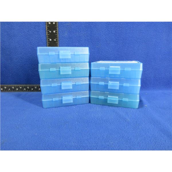 7 MTM Case-Gard 100 P-100-9 Plastic Ammo Boxes