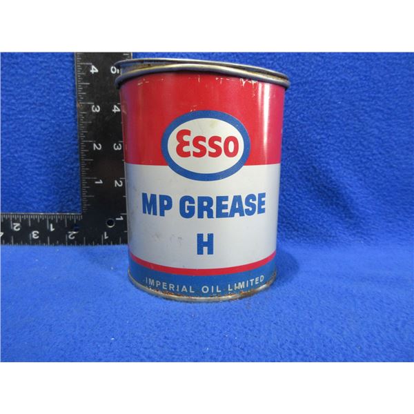 Vintage Esso MP Grease H Tin - 1 lb Tin Appears Full