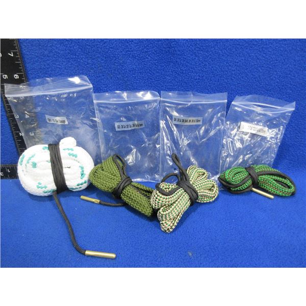 NEW - 4 Pull Thrus - 12 Ga., 22 Cal., 30 Cal., 38 Cal./9MM