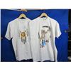 Image 1 : NEW - 2 T-Shirts - Size Large & XL - Native American Motifs