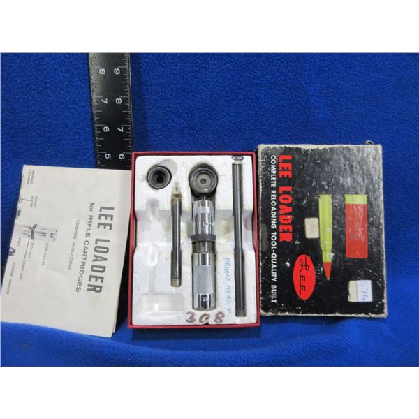 308 Win. Lee Loader Complete Reloading Tool - Powder Measure Missing