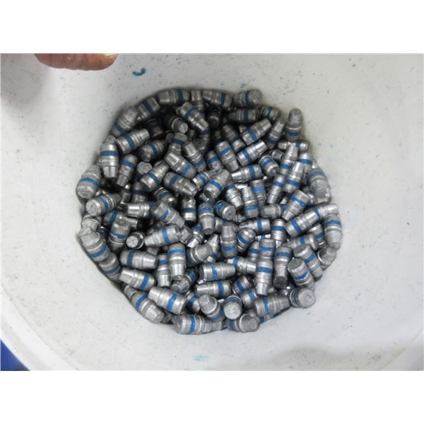 38 Cal. .357" 158gr SWC Hard cast Bullets - Tub of Approx. 700