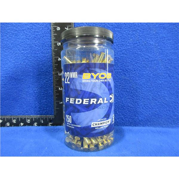 22 WMR 50gr JHP Federal Cartridges (Pick Up or Ship by UPS Only)