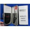 Image 1 : Maxam Pro Series Folding Lock Blade Knife with Sheath