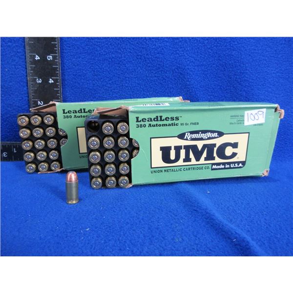 380 Auto 95gr FNEB Remington (Pick Up or Ship by UPS Only)