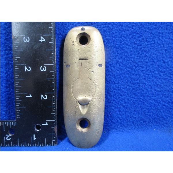 Lee Enfield Brass Butt Plate - 3" C/C