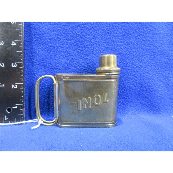 Antique Brass Tinol Soldering Pocket Lamp - Made in Germany