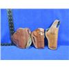 Image 1 : 3 Leather Holsters - Right Hand - 2 Bianchi and an Alessi