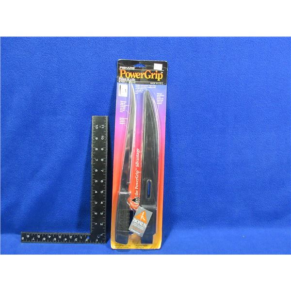 Fiskars Powergrip Fillet Knife # 74232 with Sheath - 10" Blade